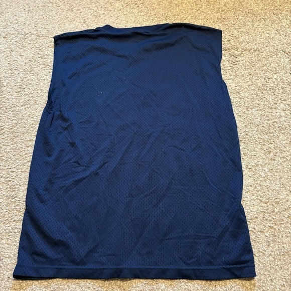 Pro Edge Mens WV Blue Jersey Medium West Virginia Mesh Tank Yellow - Picture 5 of 5